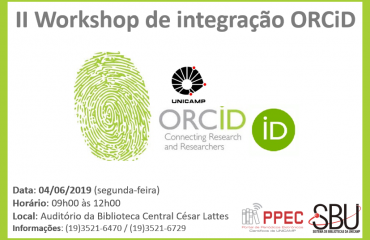 Workshop Integração ORCiD