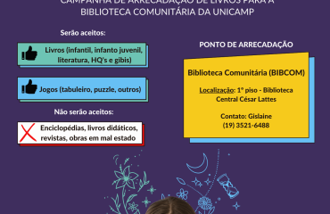 Flyer Doe UM LIVRO