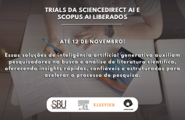 BANNER Trial ScienceDirect AI e Scopus AI