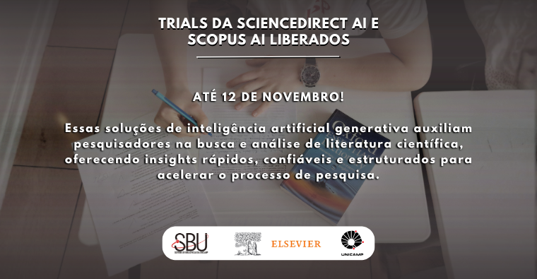 BANNER Trial ScienceDirect AI e Scopus AI