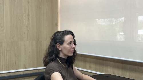 Pesquisadora Flavia Longo - Autoria: Biblioteca da Área de Engenharia e Arquitetura