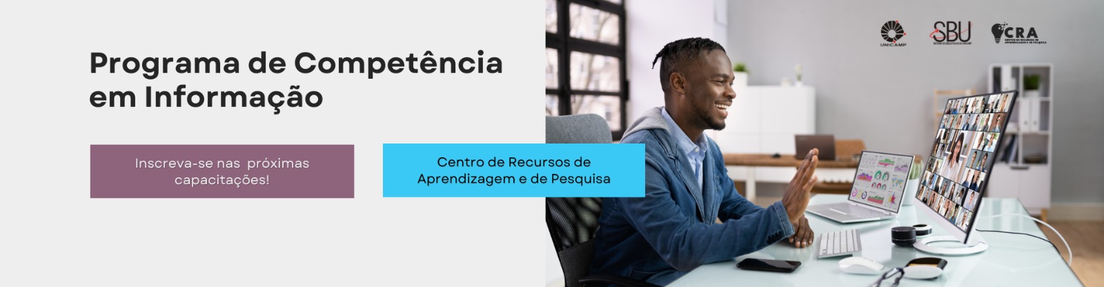 Banner Portal SBU - Programa de Competência em Informação